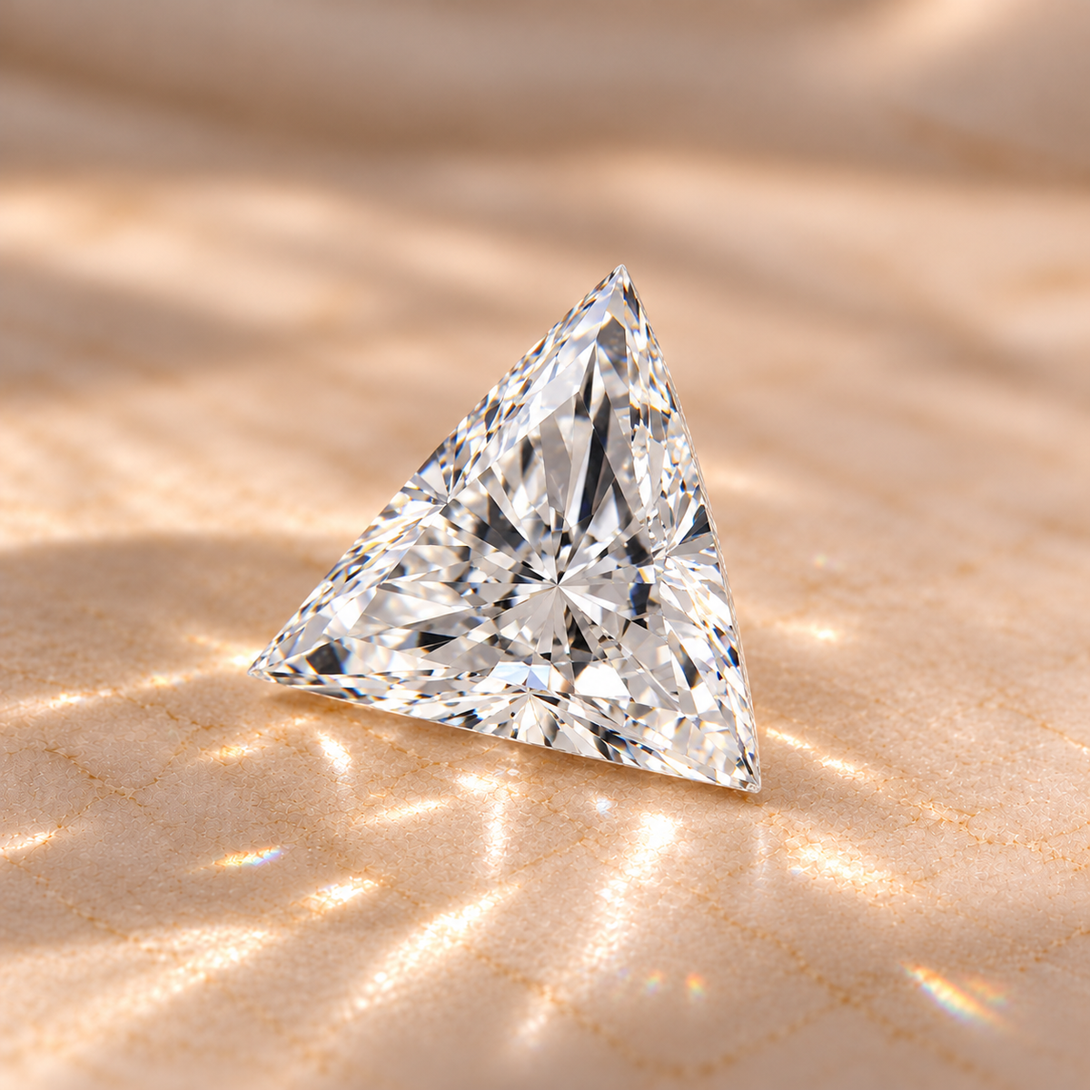 Triangle Cut Loose Moissanite – D Colour VVS1