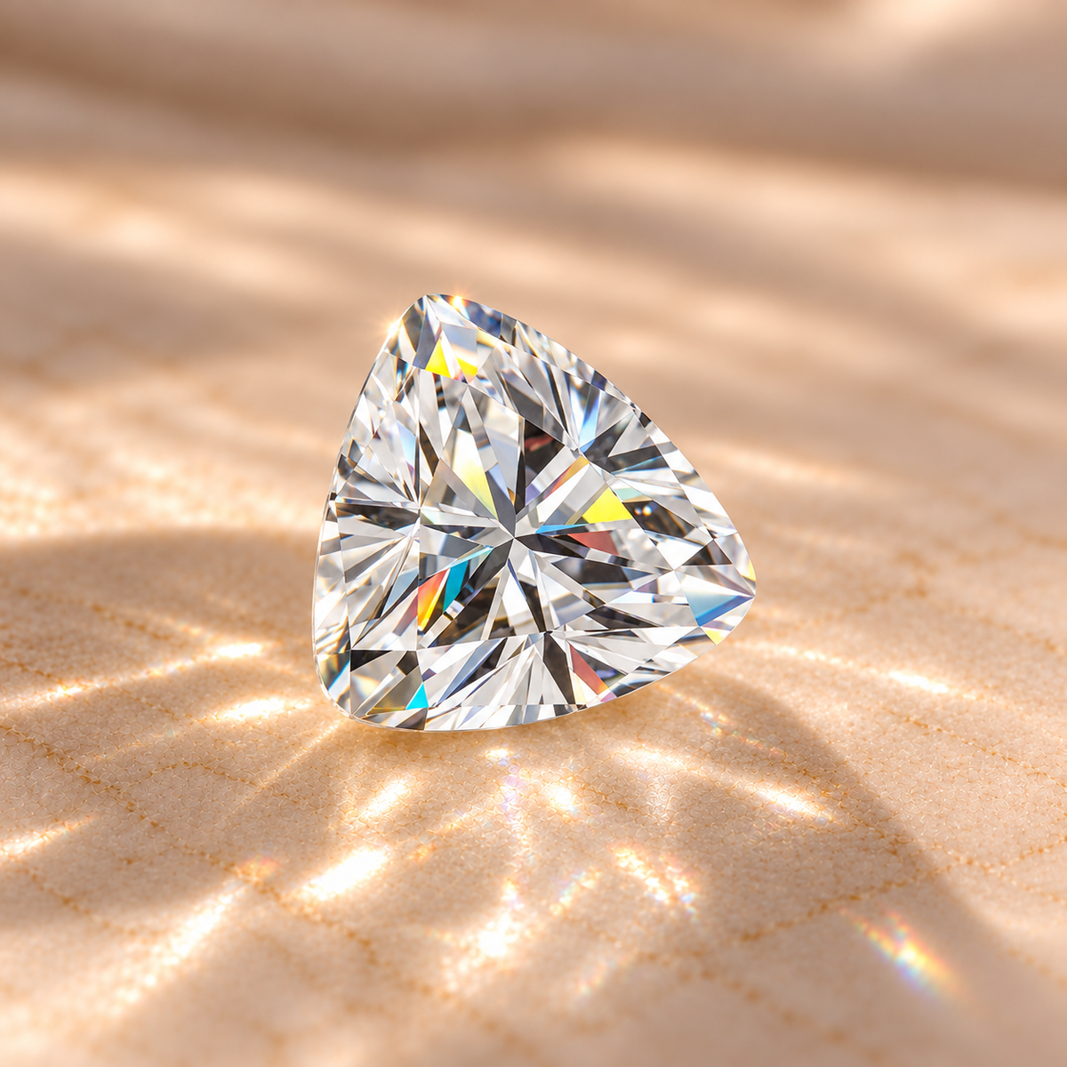 Trillion Cut Loose Moissanite – D Colour VVS1