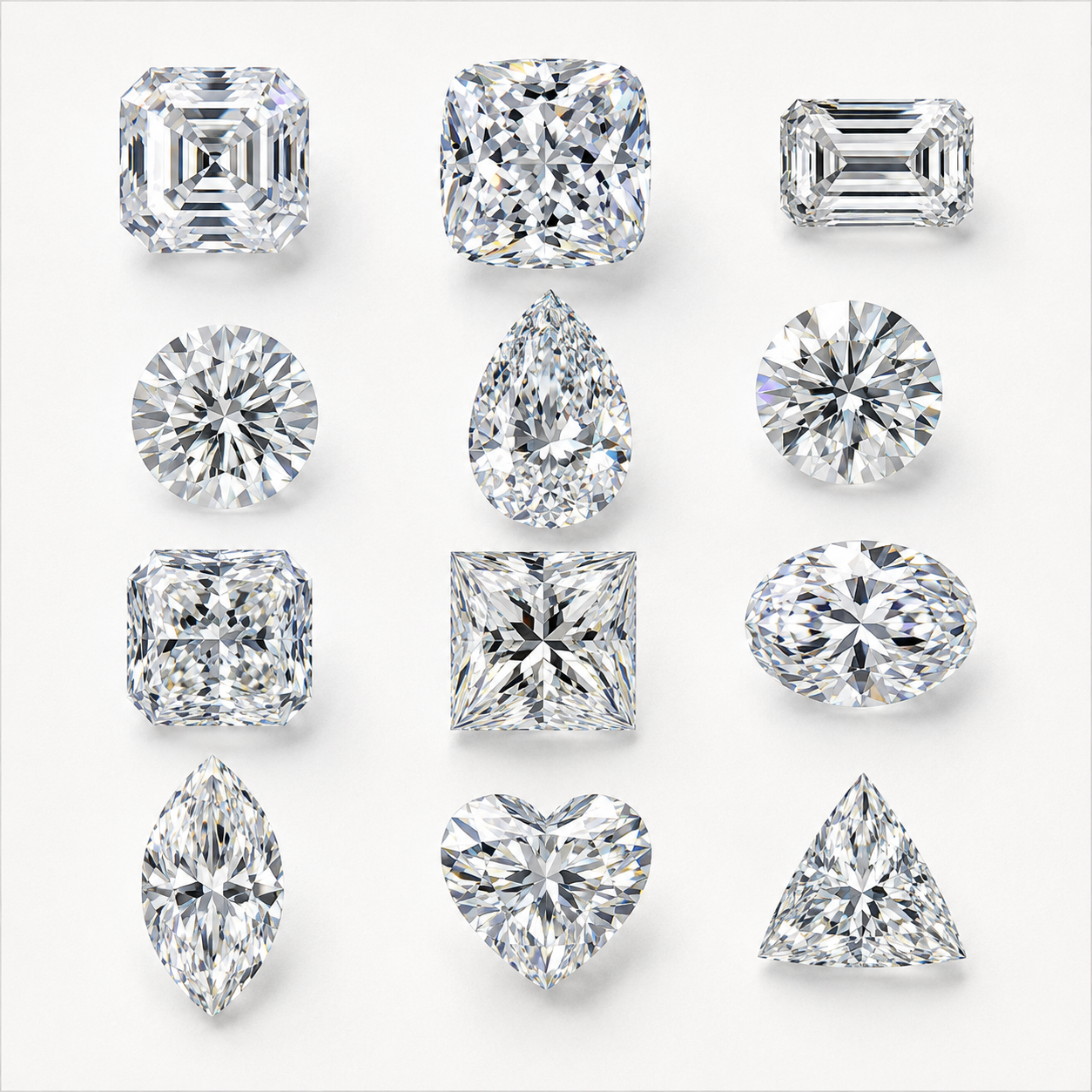 Clearance Sale – D Colour VVS1 Loose Moissanite Gemstones | Limited Stock