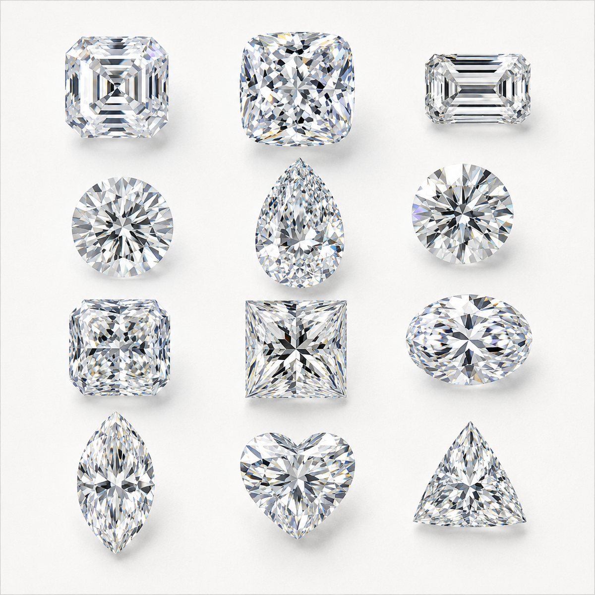 Clearance Sale – D Colour VVS1 Loose Moissanite Gemstones | Limited Stock