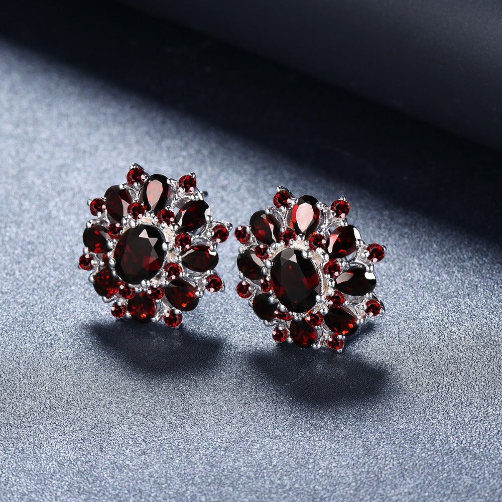 15 Carats Garnet Earrings - Premium Jewelry from Dazzling Delights - Just $185.95! Shop now at Dazzling Delights