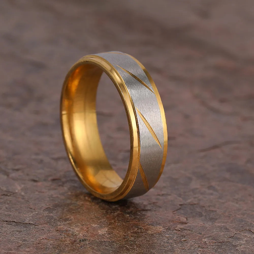 Brushed Titanium Wedding Bands - Premium Jewelry from Dazzling Delights - Just $29.95! Shop now at Dazzling Delights