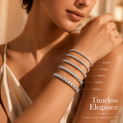 Classic Moissanite Tennis Bracelet