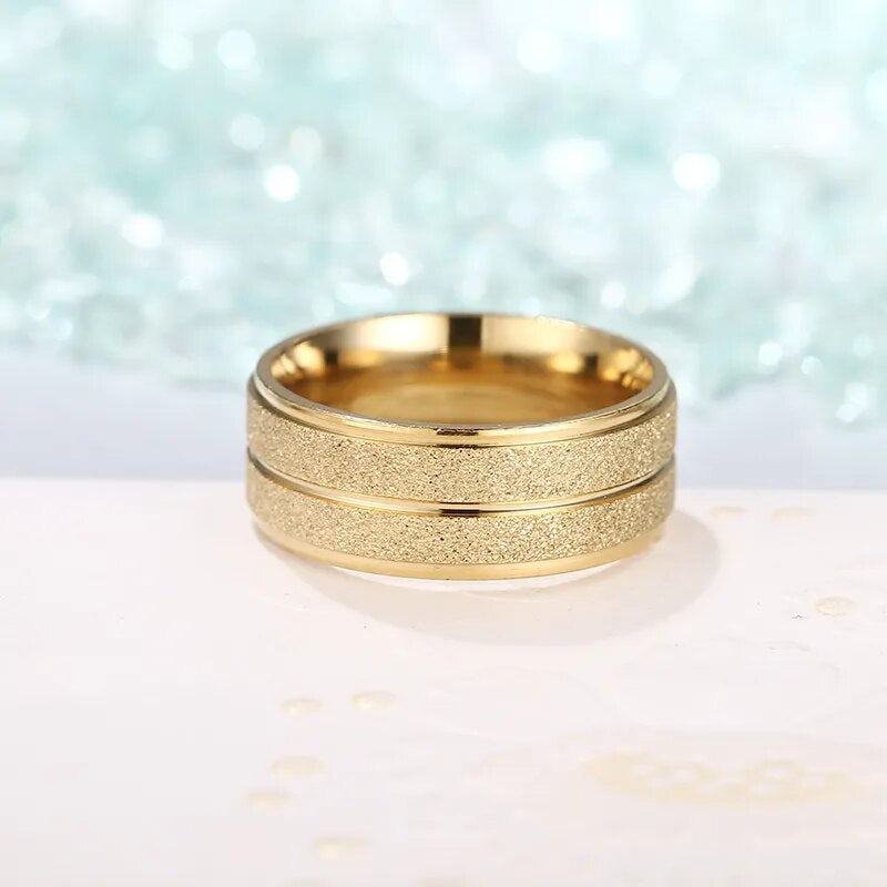 Titanium 8mm Wedding Band - Premium Jewelry from Dazzling Delights - Just $29.95! Shop now at Dazzling Delights
