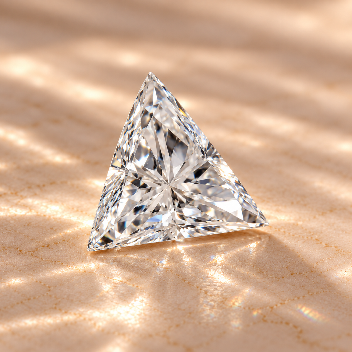 Triangle Cut Loose Moissanite – D Colour VVS1