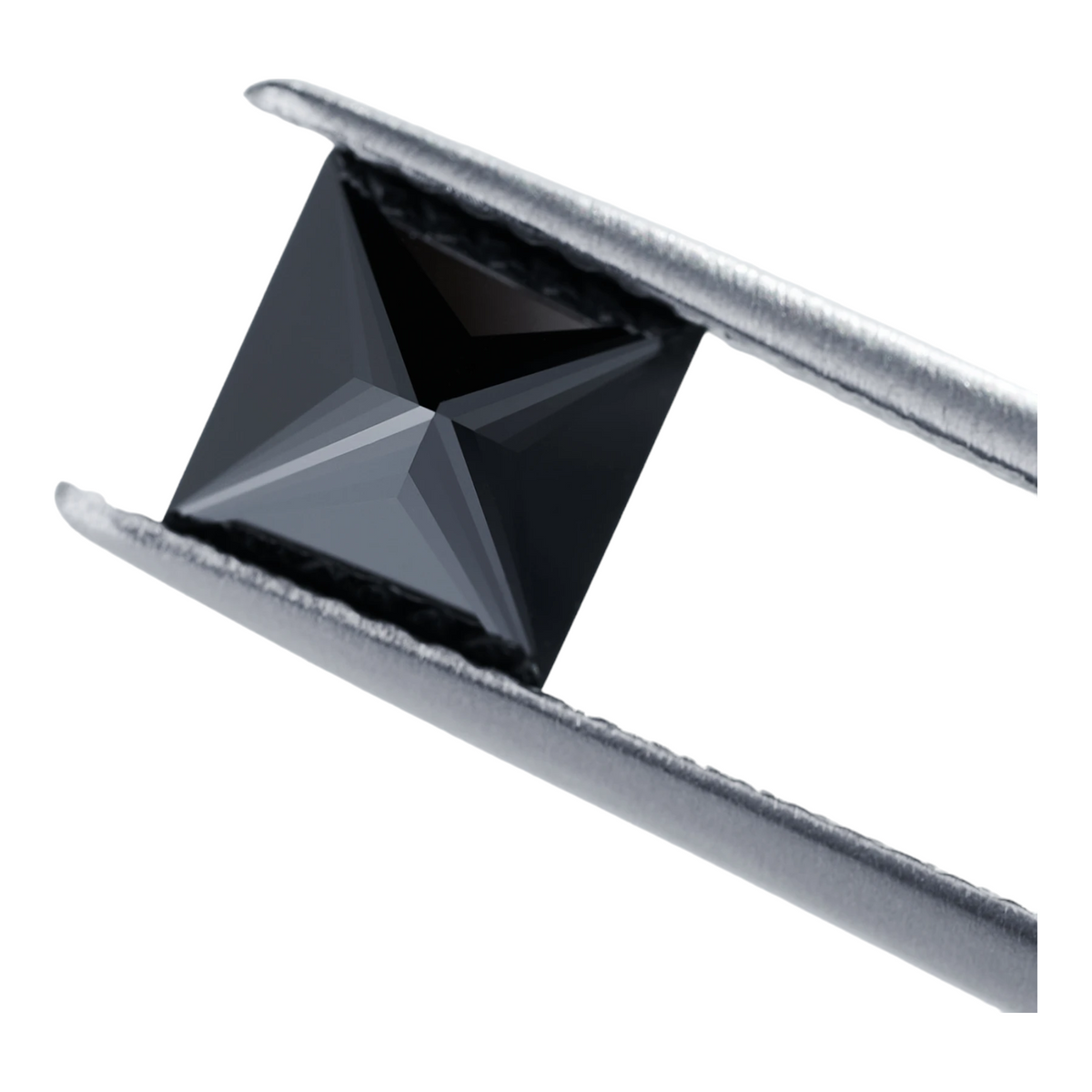 Black Princess Cut Moissanites - Premium Jewelry from Dazzling Delights - Just $62.50! Shop now at Dazzling Delights