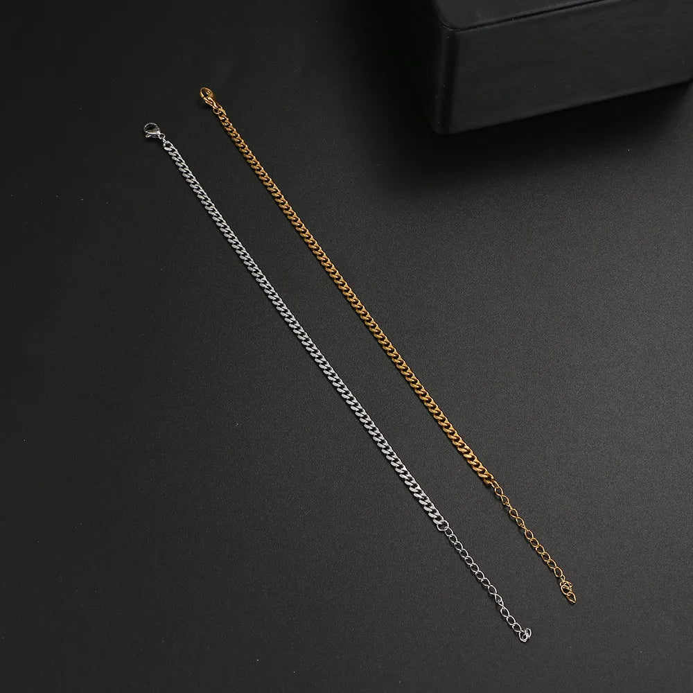 Titanium Cuban Bracelet - Premium Jewelry from Dazzling Delights - Just $28.95! Shop now at Dazzling Delights