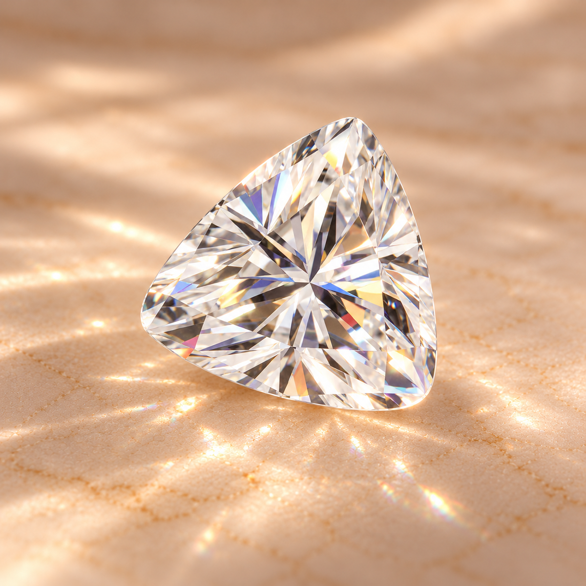 Trillion Cut Loose Moissanite – D Colour VVS1