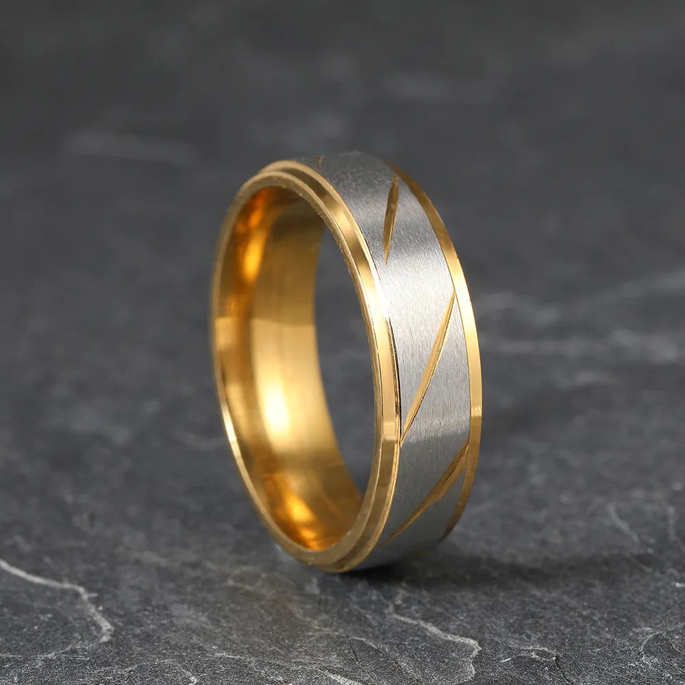 Brushed Titanium Wedding Bands - Premium Jewelry from Dazzling Delights - Just $29.95! Shop now at Dazzling Delights