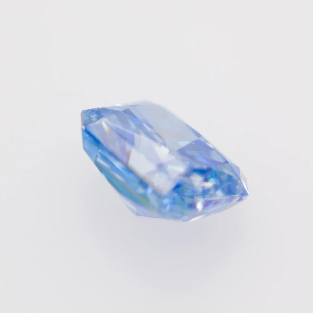 Cornflower Blue Radiant Cut Moissanites - Premium Jewelry from Dazzling Delights - Just $83.33! Shop now at Dazzling Delights