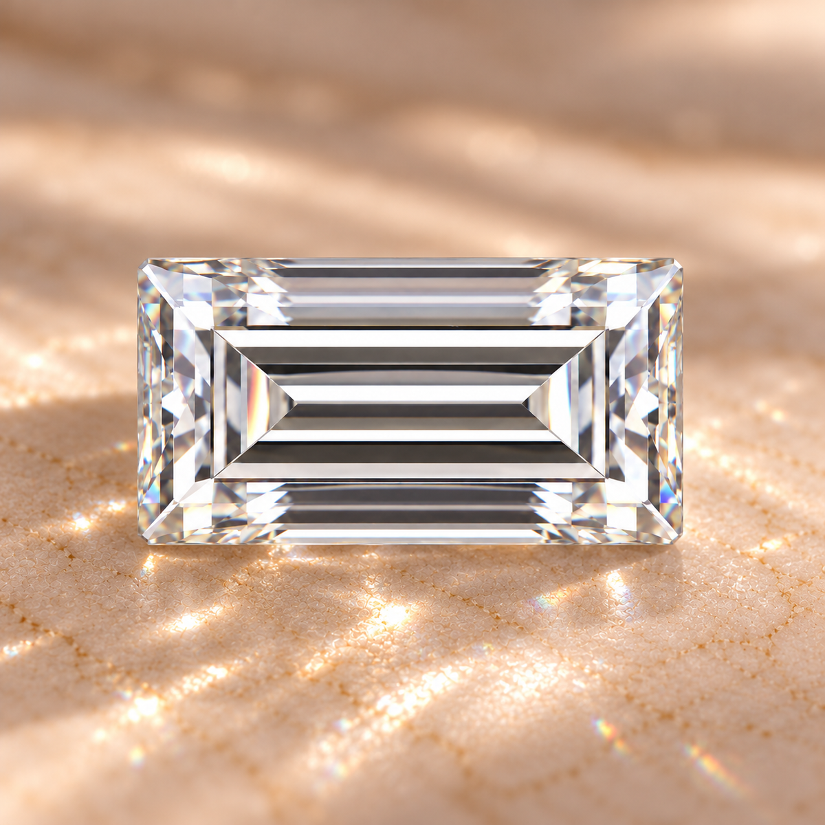 Baguette Cut Loose Moissanite – D Colour VVS1