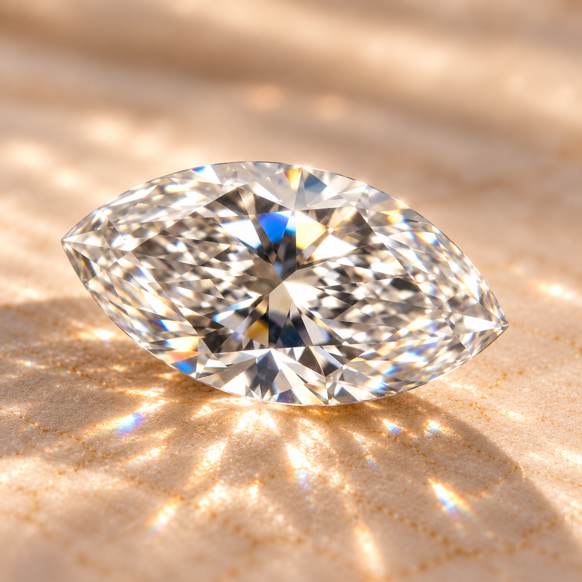 Moissanites Corte Marquise 