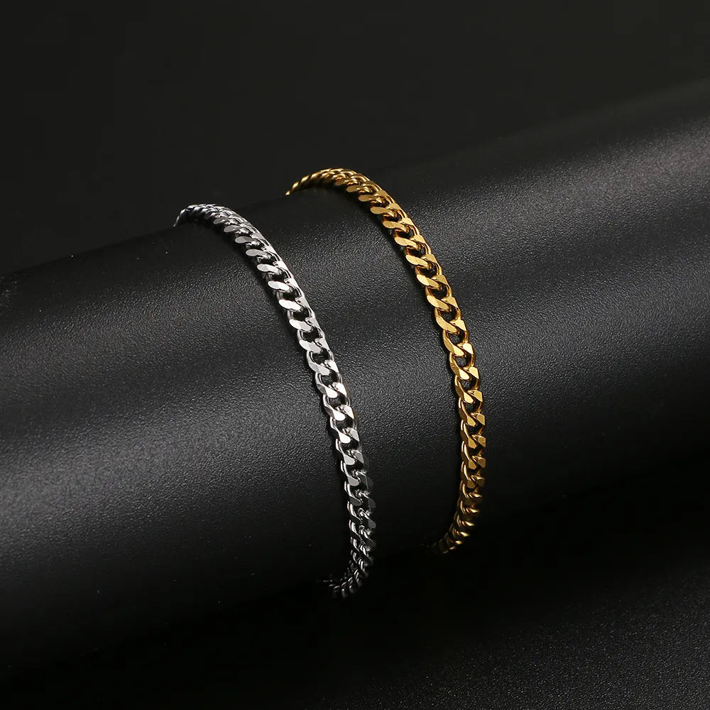 Titanium Cuban Bracelet - Premium Jewelry from Dazzling Delights - Just $28.95! Shop now at Dazzling Delights