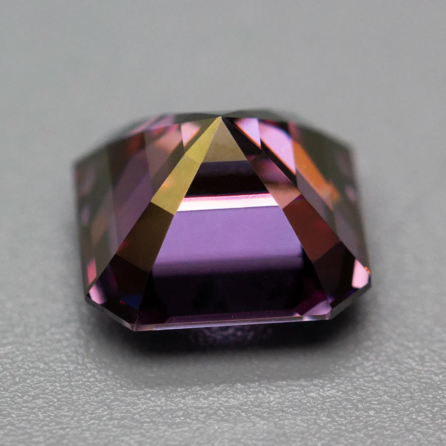 Imperial Purple Asscher Cut Moissanites - Premium Jewelry from Dazzling Delights - Just $83.33! Shop now at Dazzling Delights