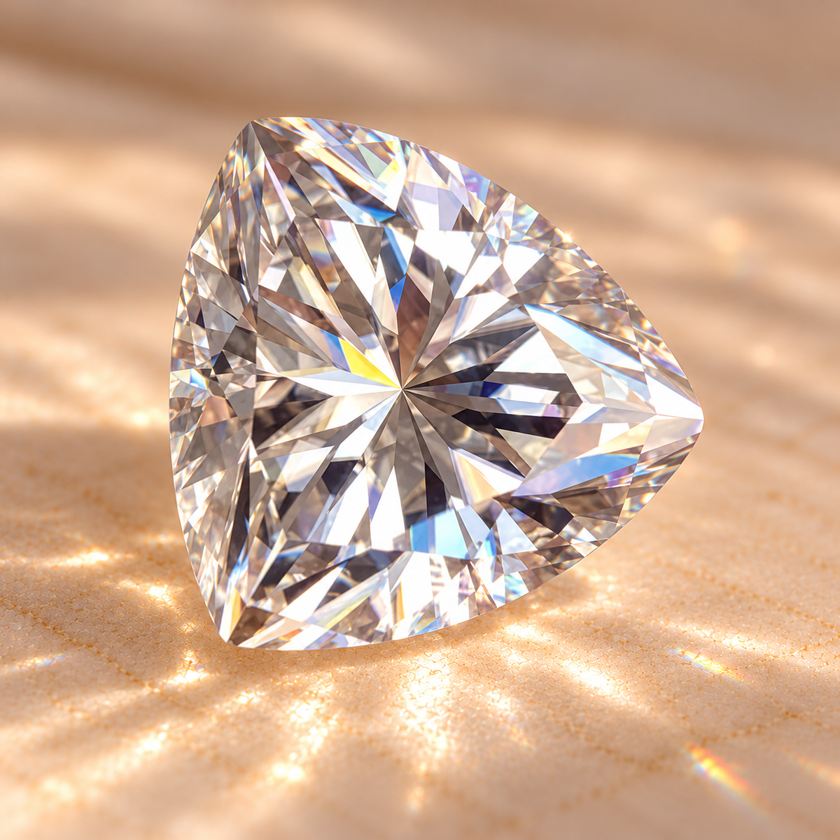 Trillion Cut Loose Moissanite – D Colour VVS1