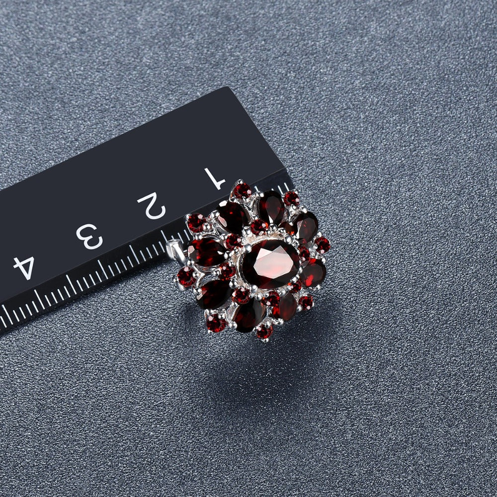 15 Carats Garnet Earrings - Premium Jewelry from Dazzling Delights - Just $185.95! Shop now at Dazzling Delights