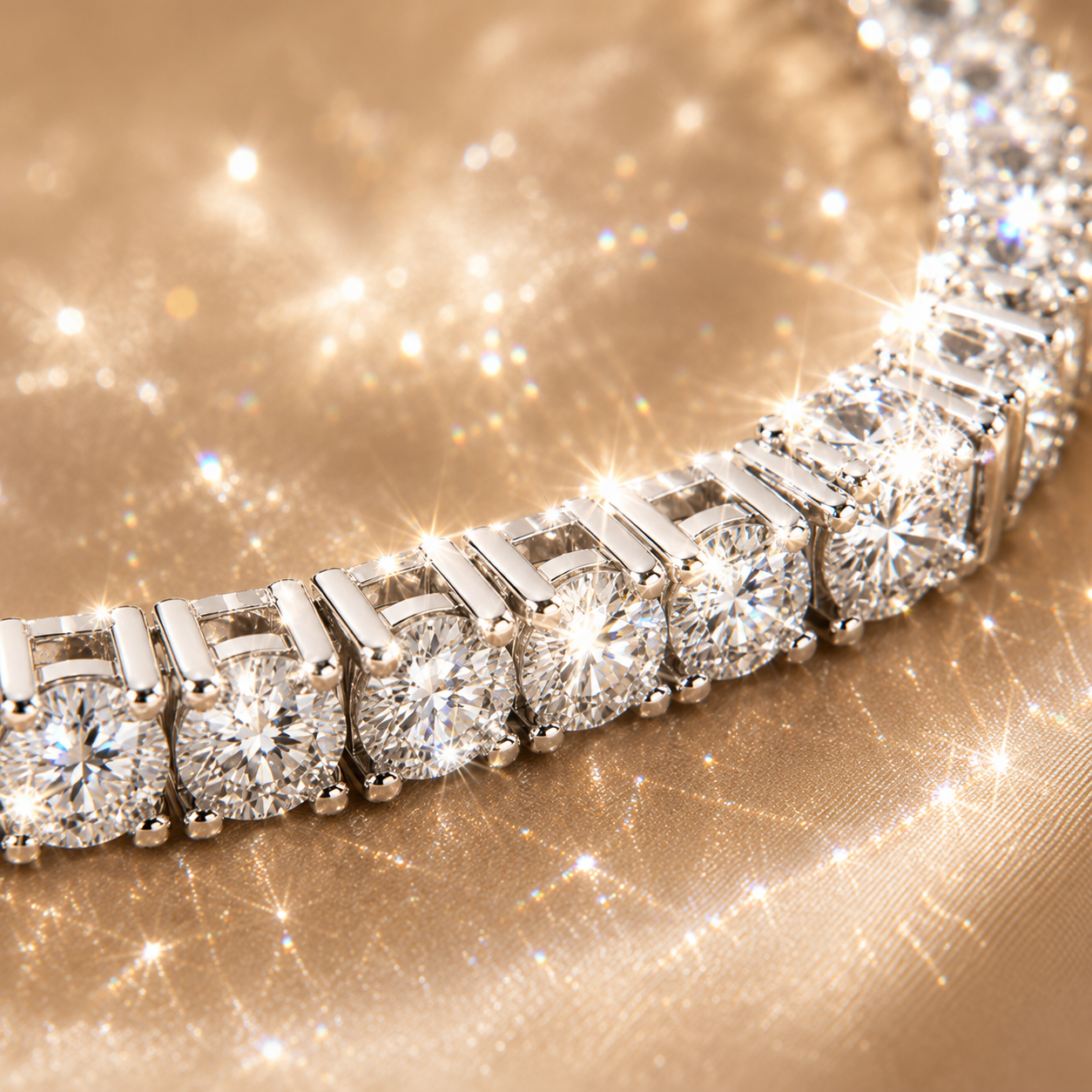 Classic Moissanite Tennis Bracelet