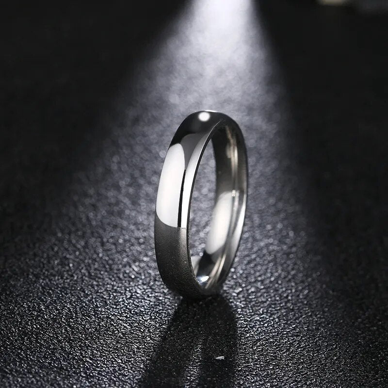 Titanium 4mm Traditional Wedding Band - Premium Jewelry from Dazzling Delights - Just $23.95! Shop now at Dazzling Delights