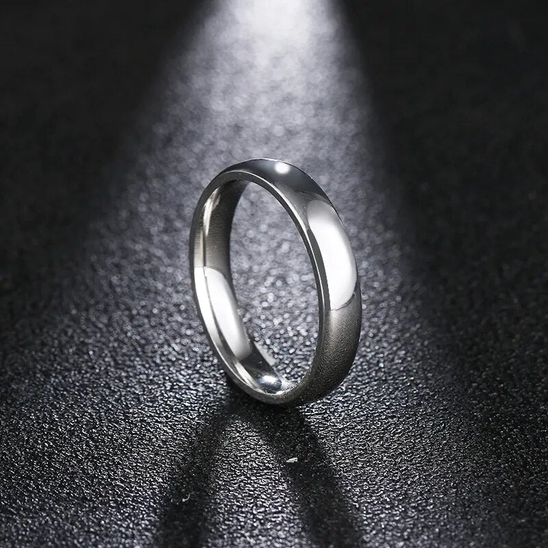 Titanium 4mm Traditional Wedding Band - Premium Jewelry from Dazzling Delights - Just $23.95! Shop now at Dazzling Delights