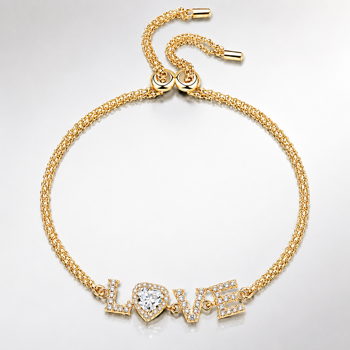 Pulsera AMOR Moissanita 
