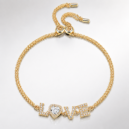 Pulsera AMOR Moissanita 