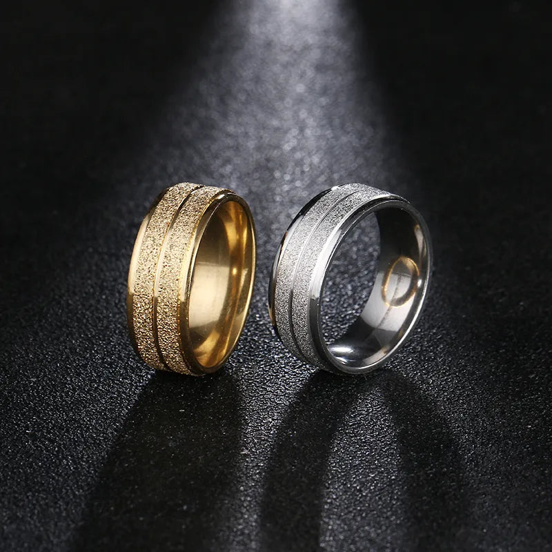Titanium 8mm Wedding Band - Premium Jewelry from Dazzling Delights - Just $29.95! Shop now at Dazzling Delights