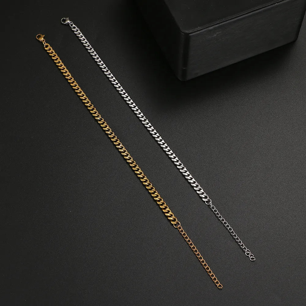 Titanium Cuban Bracelet - Premium Jewelry from Dazzling Delights - Just $28.95! Shop now at Dazzling Delights