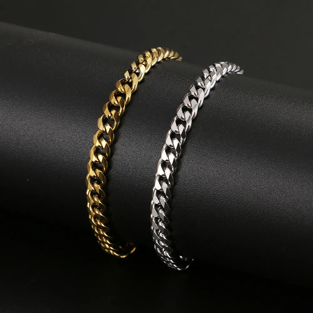 Titanium Cuban Bracelet - Premium Jewelry from Dazzling Delights - Just $28.95! Shop now at Dazzling Delights