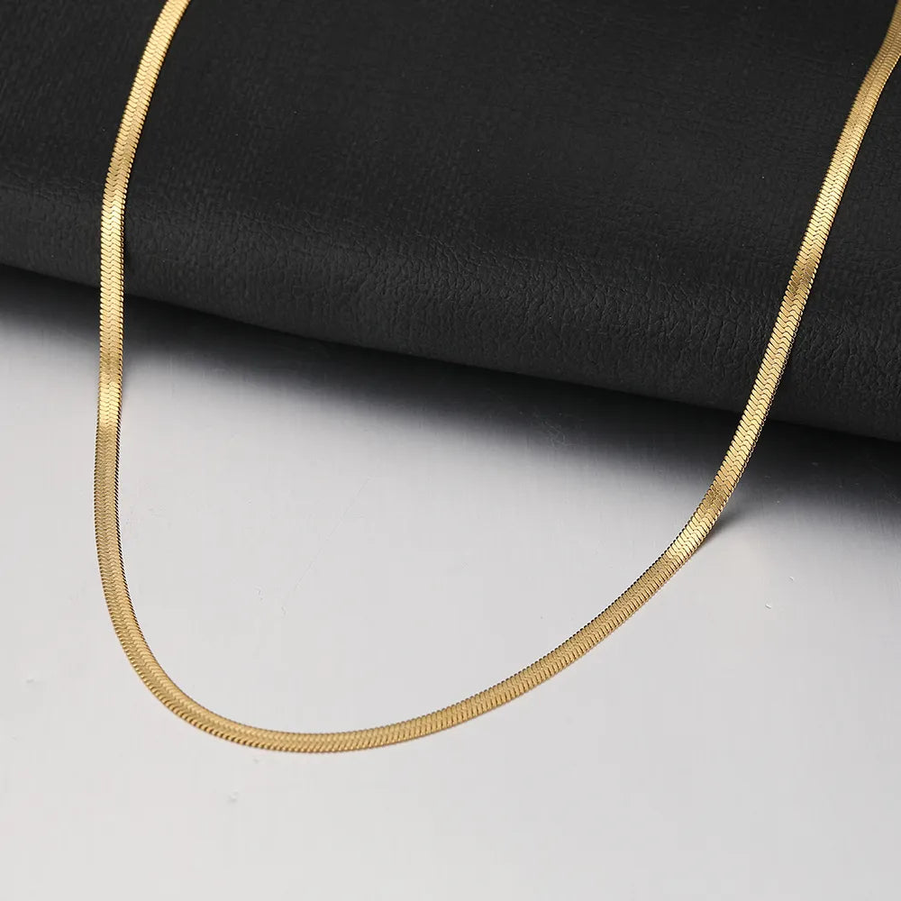 Titanium Snake Herringbone Choker - Premium Jewelry from Dazzling Delights - Just $27.95! Shop now at Dazzling Delights