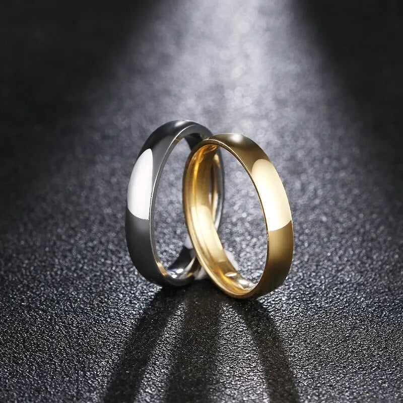 Titanium 4mm Traditional Wedding Band - Premium Jewelry from Dazzling Delights - Just $23.95! Shop now at Dazzling Delights