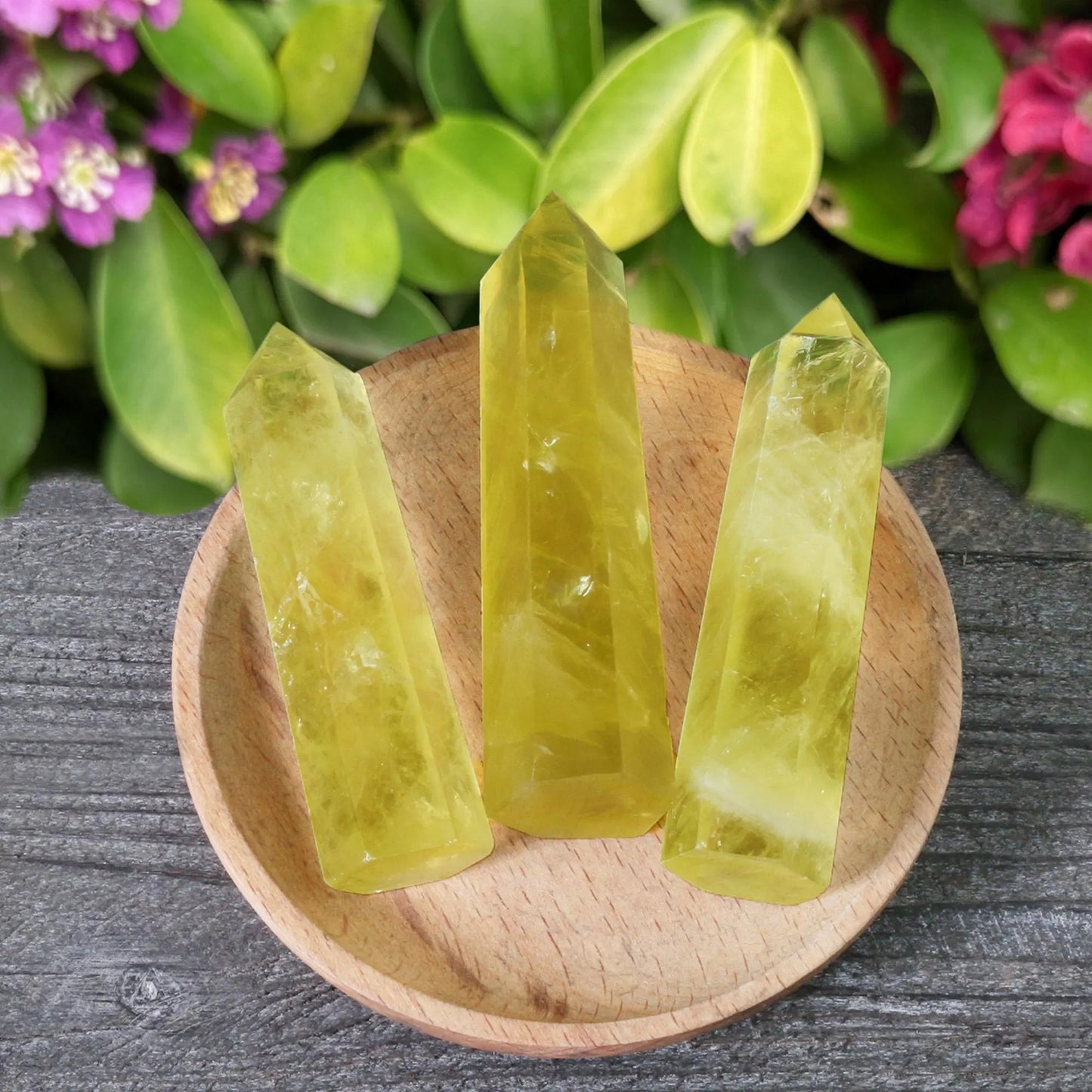 Radiant Natural Citrine Tower Point – Golden Obelisk Wand (November Birthstone)