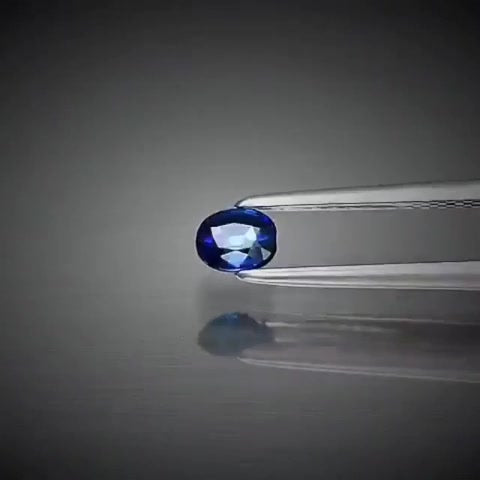 0.30ct Oval Cut Vivid Royal Blue Sapphire - Premium Jewelry from Dazzling Delights - Just $51.95! Shop now at Dazzling Delights