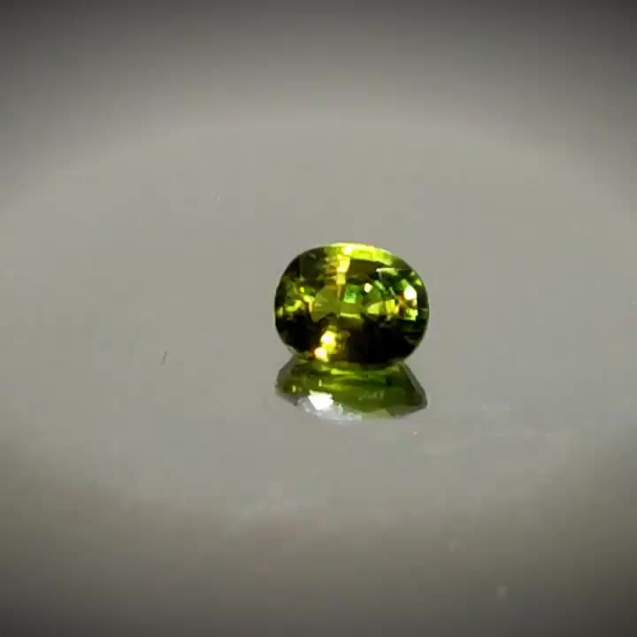 0.43ct Oval Cut Green Sapphire - Premium Jewelry from Dazzling Delights - Just $51.95! Shop now at Dazzling Delights