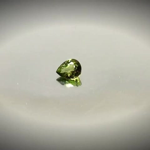 0.43ct Pear Cut Green Sapphire - Premium Jewelry from Dazzling Delights - Just $51.95! Shop now at Dazzling Delights