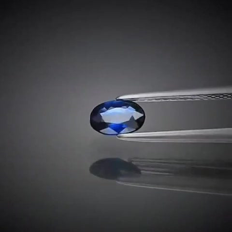 0.48ct Oval Cut Vivid Royal Blue Sapphire - Premium Jewelry from Dazzling Delights - Just $51.95! Shop now at Dazzling Delights