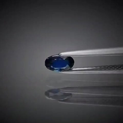 0.48ct Oval Cut Vivid Royal Blue Sapphire - Premium Jewelry from Dazzling Delights - Just $51.95! Shop now at Dazzling Delights