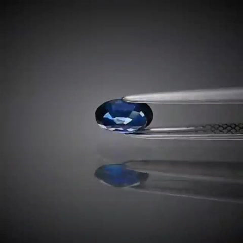 0.48ct Oval Cut Vivid Royal Blue Sapphire - Premium Jewelry from Dazzling Delights - Just $51.95! Shop now at Dazzling Delights