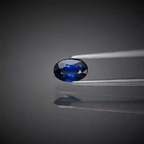 0.48ct Oval Cut Vivid Royal Blue Sapphire - Premium Jewelry from Dazzling Delights - Just $51.95! Shop now at Dazzling Delights