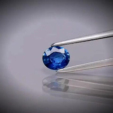 0.53ct Oval Cut Blue Sapphire - Premium Jewelry from Dazzling Delights - Just $61.95! Shop now at Dazzling Delights