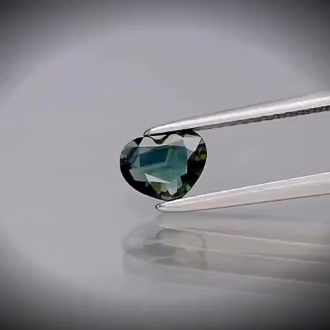 0.56ct Heart Cut Bluish Green Sapphire - Premium Jewelry from Dazzling Delights - Just $58.95! Shop now at Dazzling Delights
