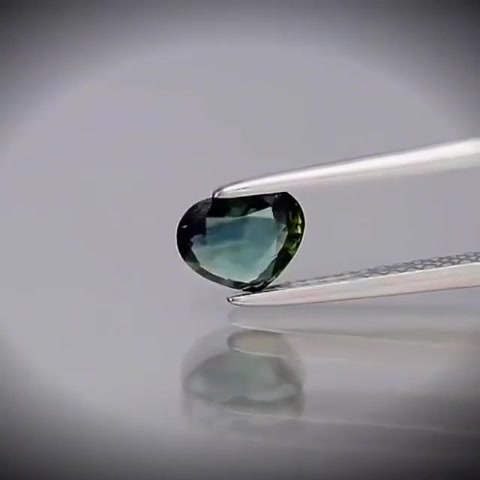 0.56ct Heart Cut Bluish Green Sapphire - Premium Jewelry from Dazzling Delights - Just $58.95! Shop now at Dazzling Delights