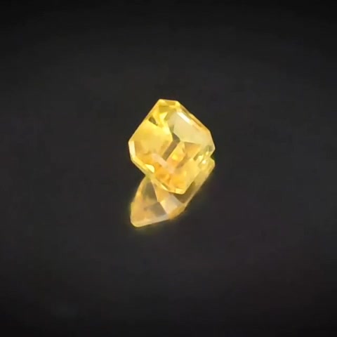 0.58ct Emerald Cut Yellow Sapphire - Premium Jewelry from Dazzling Delights - Just $51.95! Shop now at Dazzling Delights