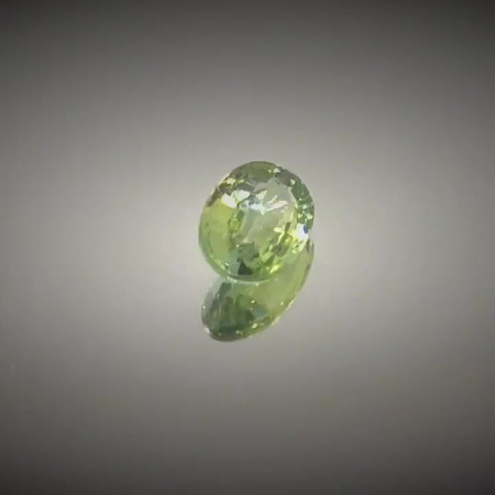 0.64ct Oval Cut Green Sapphire - Premium Jewelry from Dazzling Delights - Just $46.95! Shop now at Dazzling Delights