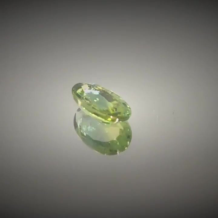 0.64ct Oval Cut Green Sapphire - Premium Jewelry from Dazzling Delights - Just $46.95! Shop now at Dazzling Delights