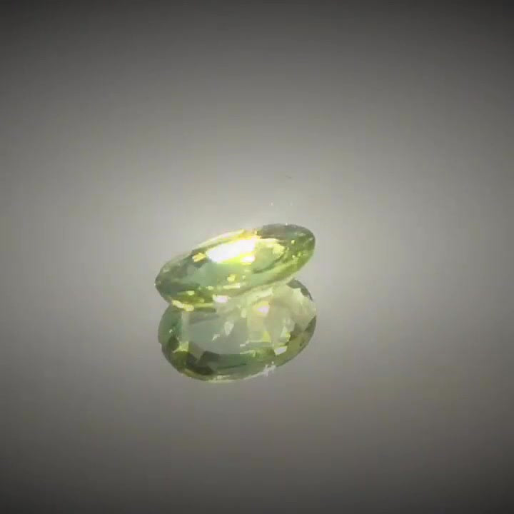 0.64ct Oval Cut Green Sapphire - Premium Jewelry from Dazzling Delights - Just $46.95! Shop now at Dazzling Delights