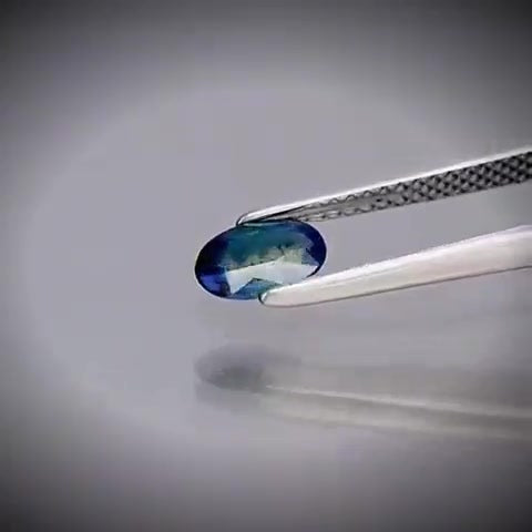 0.68ct Oval Cut Green Blue Sapphire - Premium Jewelry from Dazzling Delights - Just $51.95! Shop now at Dazzling Delights