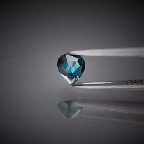 0.69ct Pear Cut Greenish Blue Sapphire - Premium Jewelry from Dazzling Delights - Just $61.95! Shop now at Dazzling Delights