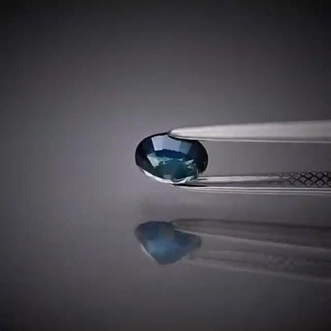 0.72ct Oval Cut Greenish Blue Sapphire - Premium Jewelry from Dazzling Delights - Just $70.95! Shop now at Dazzling Delights