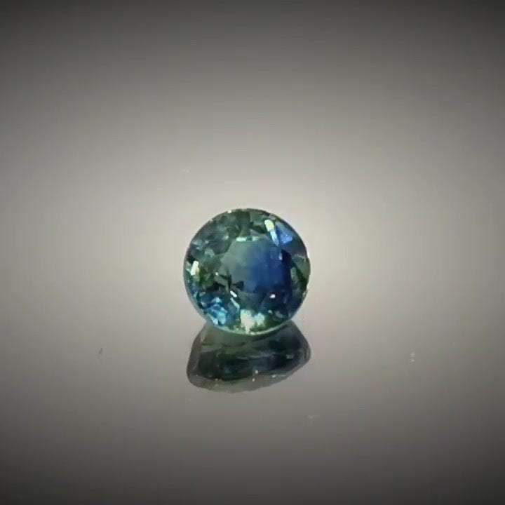 0.72ct Round Cut Greenish Blue Sapphire - Premium Jewelry from Dazzling Delights - Just $76.95! Shop now at Dazzling Delights