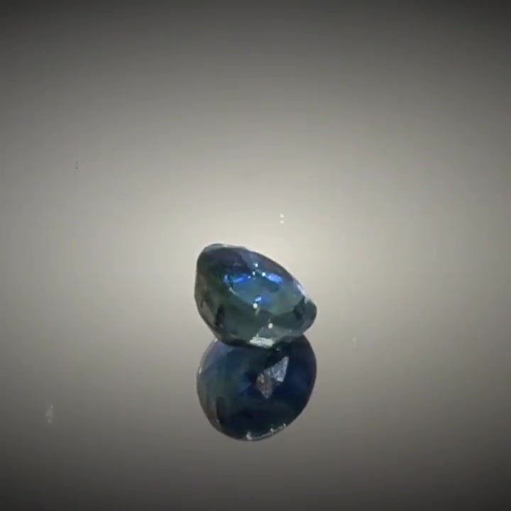 0.72ct Round Cut Greenish Blue Sapphire - Premium Jewelry from Dazzling Delights - Just $76.95! Shop now at Dazzling Delights
